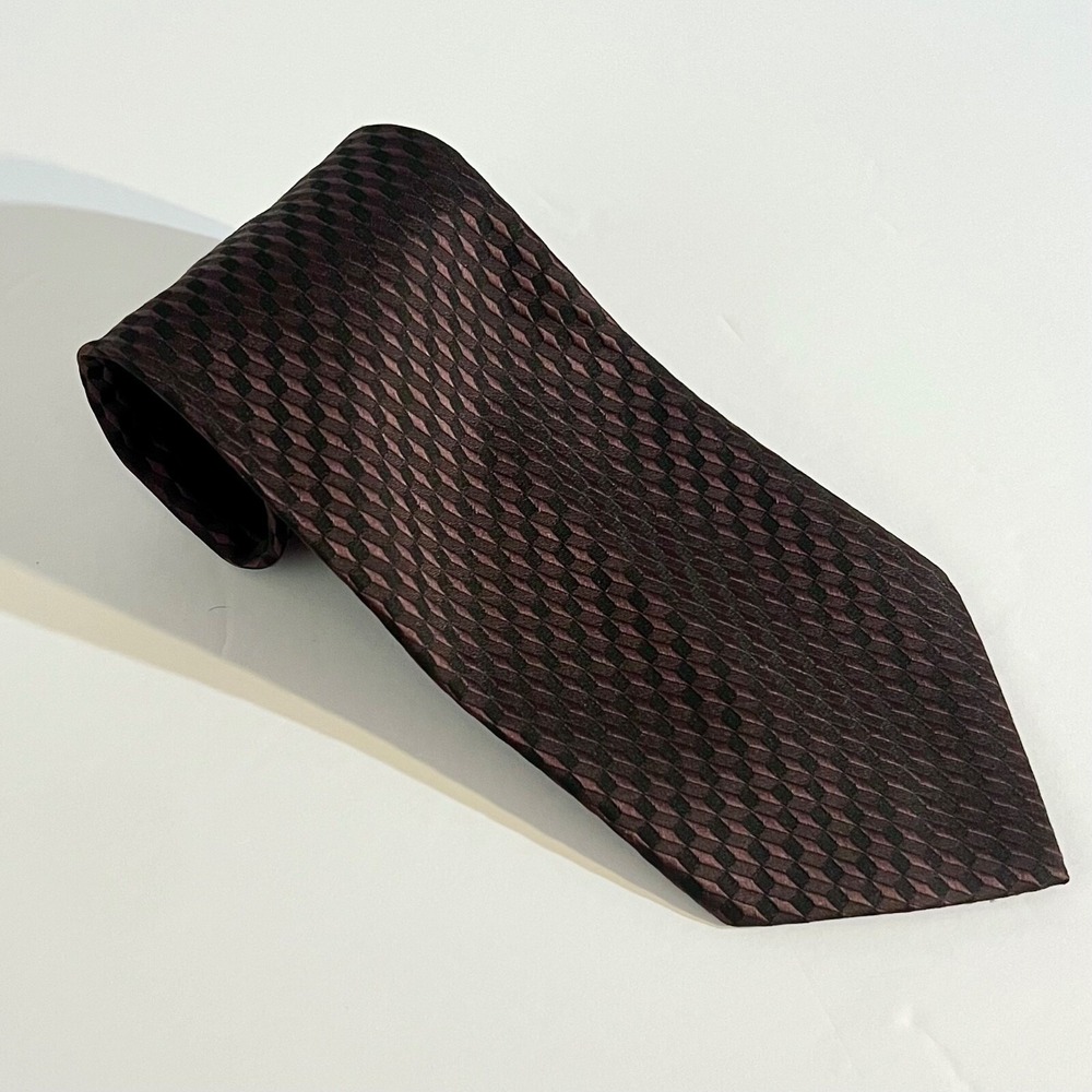 De Amengo‎ Made in Italy Tie Waltz Street Men's Necktie 100% Silk